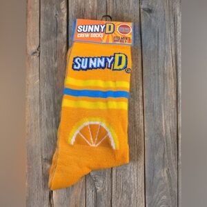 Sunny D Crew Socks